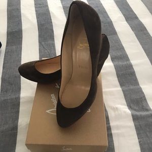 Christian Louboutin wedge pumps